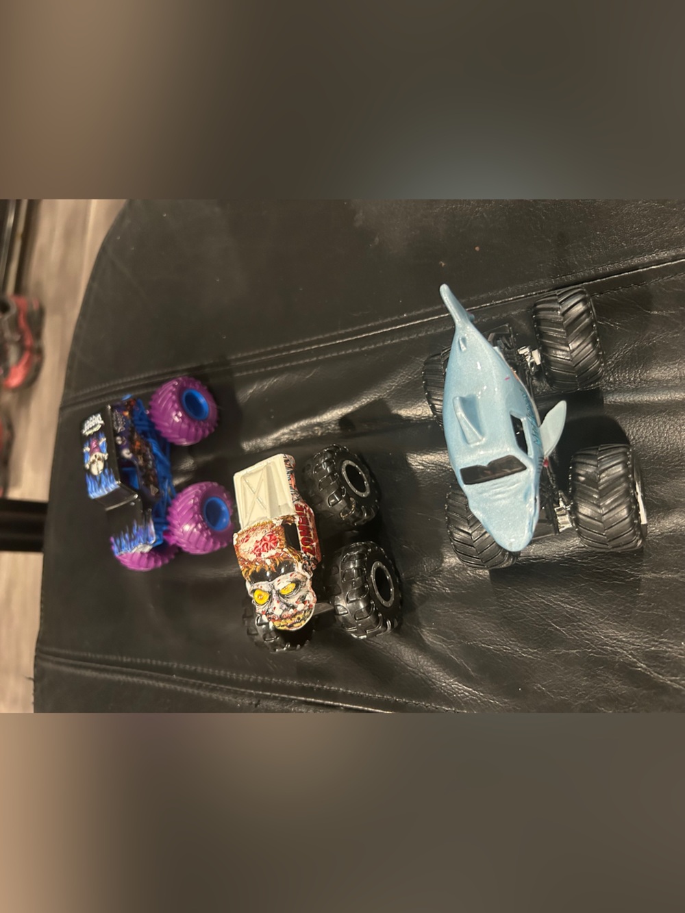 Lot of monster truck Kids Blue Shark Monster Truck Toy - Small Off-Road Vehicle